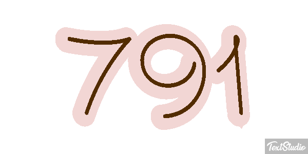 791 Текстовый эффект