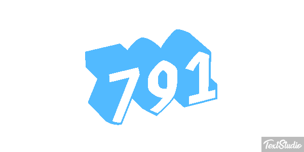 791 Текстовый эффект