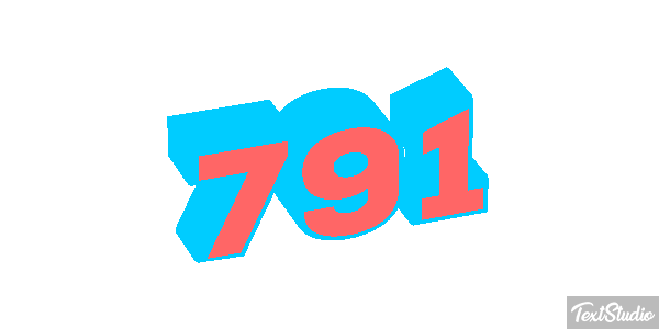 791 Текстовый эффект