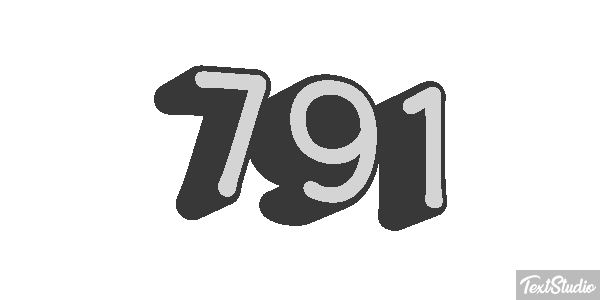 791 Текстовый эффект
