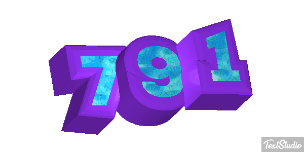 791 Текстовый эффект