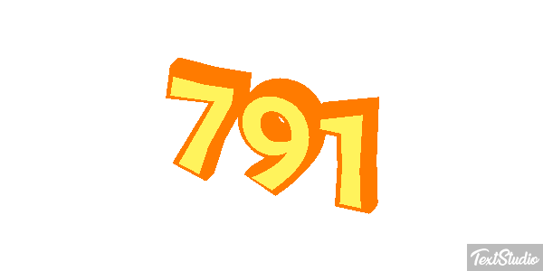 791 Текстовый эффект