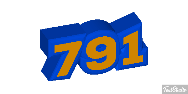 791 Текстовый эффект