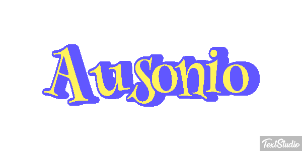 Ausonio Effetto testo