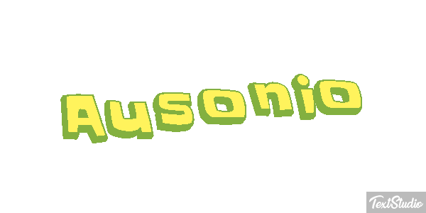Ausonio Effetto testo