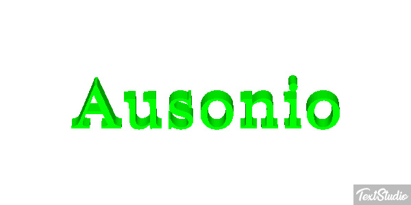 Ausonio Effetto testo