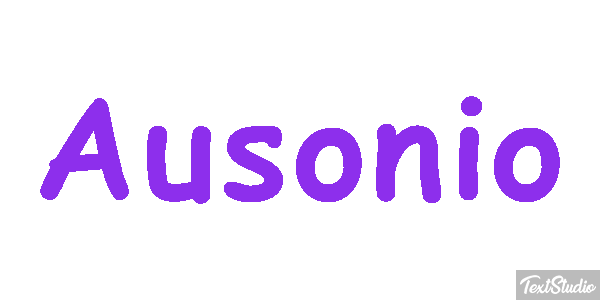 Ausonio Effetto testo