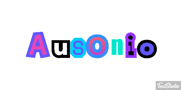 Ausonio Effetto testo