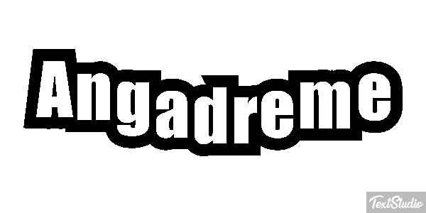 Angadrême Texteffekt