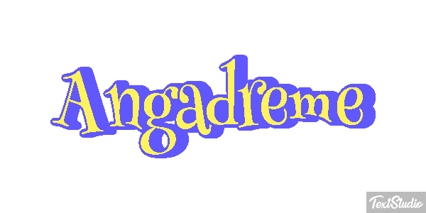Angadrême Texteffekt