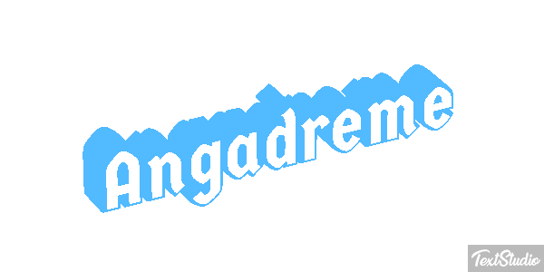 Angadrême Texteffekt