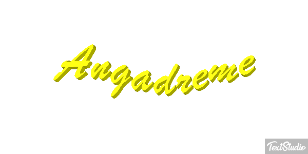 Angadrême Texteffekt