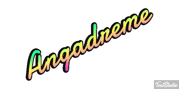 Angadrême Texteffekt