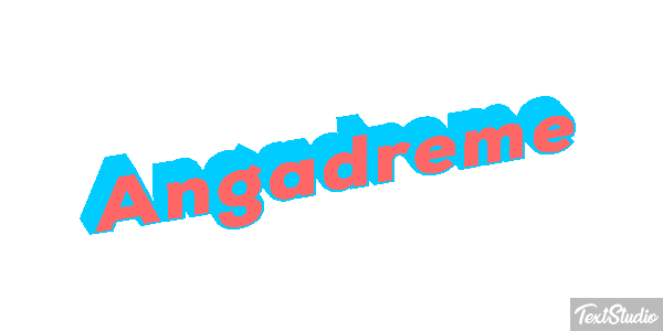 Angadrême Texteffekt