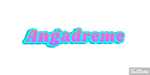 Angadrême Texteffekt