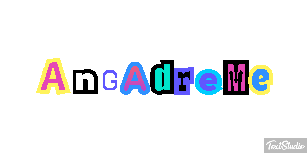 Angadrême Texteffekt