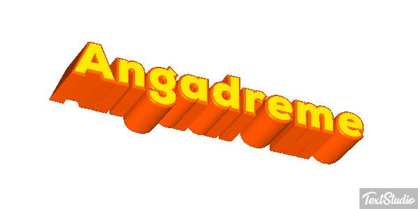 Angadrême Texteffekt