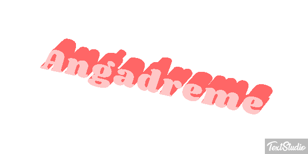 Angadrême Texteffekt
