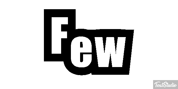 Few Texteffekt