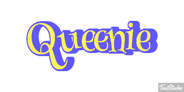 Queenie Text effect