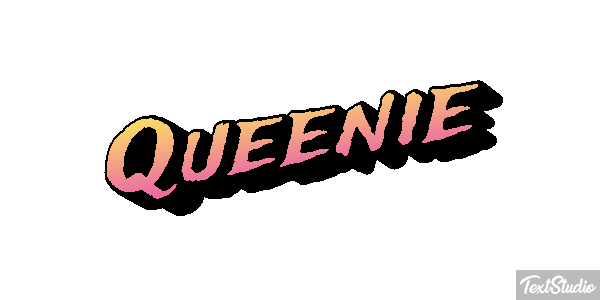 Queenie Text effect