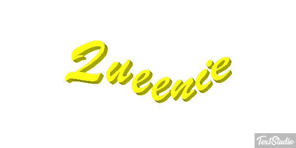 Queenie Text effect