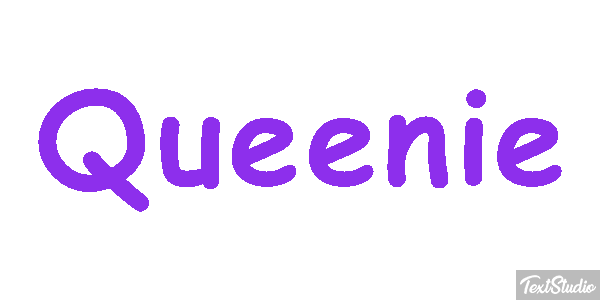 Queenie Text effect