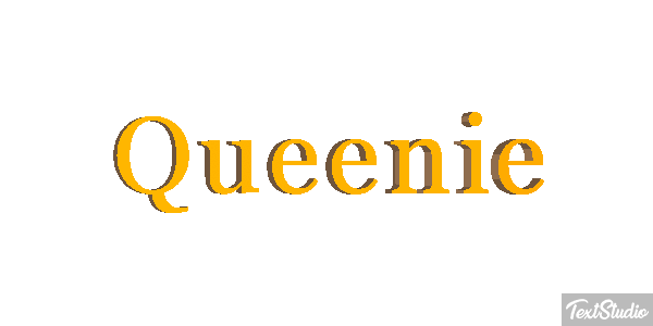 Queenie Text effect