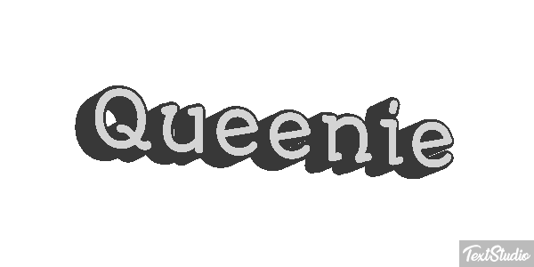 Queenie Text effect
