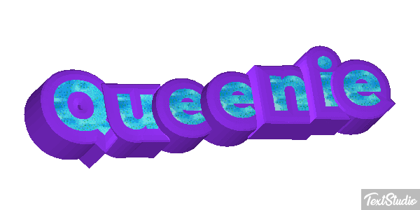 Queenie Text effect