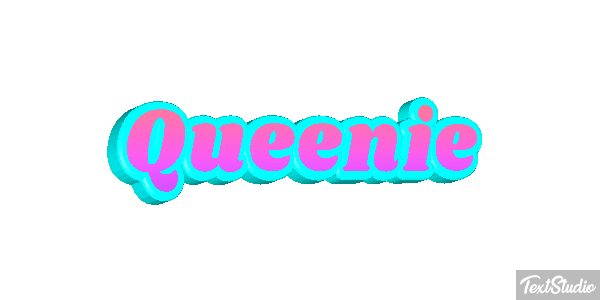 Queenie Text effect