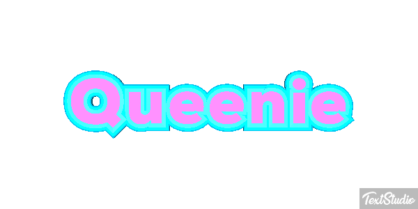 Queenie Text effect