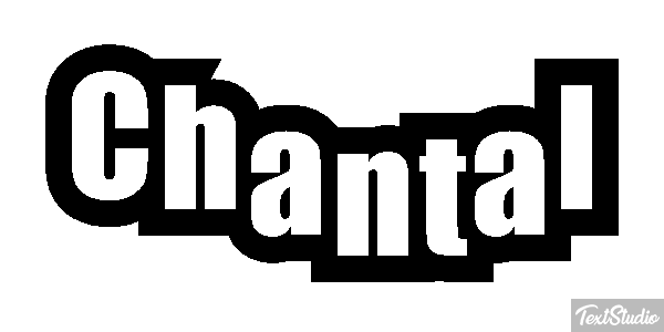 Chantal Text effect