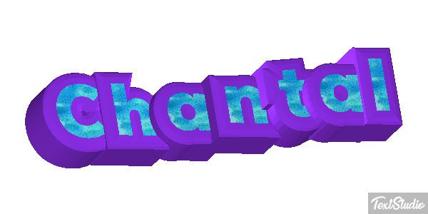 Chantal Text effect