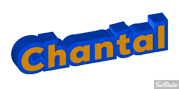 Chantal Text effect