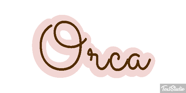 Orca Efecto de texto