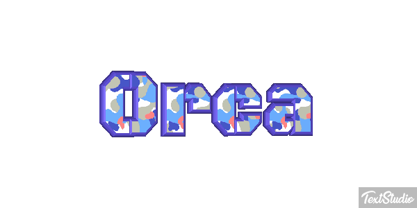 Orca Efecto de texto