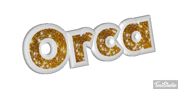 Orca Efecto de texto