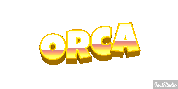 Orca Efecto de texto