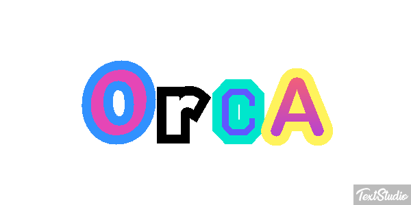 Orca Efecto de texto