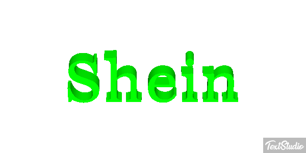 Shein Text effect