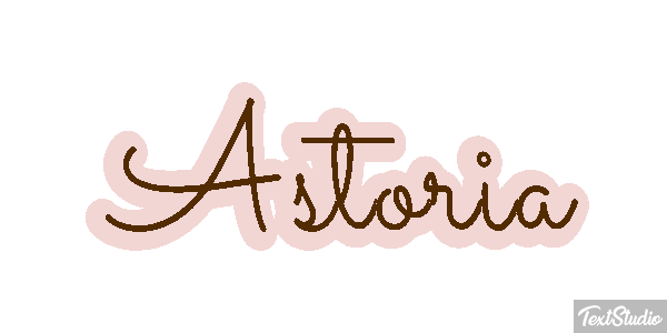 Astoria Texteffekt