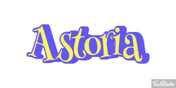 Astoria Texteffekt
