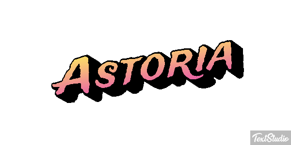 Astoria Texteffekt