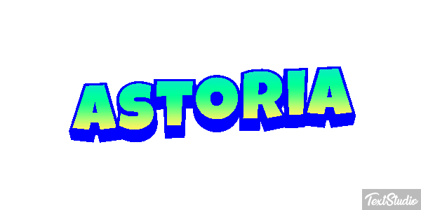 Astoria Texteffekt