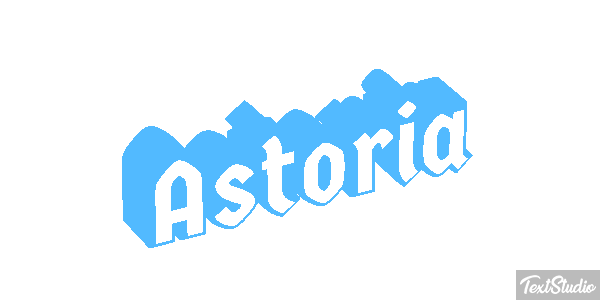 Astoria Texteffekt
