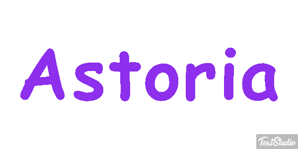 Astoria Texteffekt