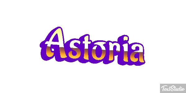 Astoria Texteffekt