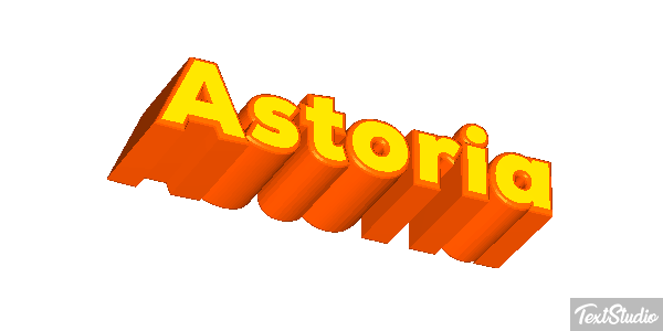 Astoria Texteffekt