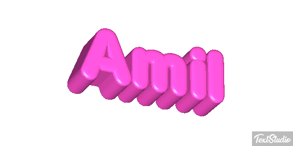 Amil Text effect